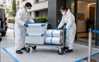 Retirada y gestión de materiales contaminados en Madrid